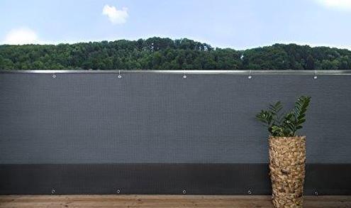 Balkonska ograja Aeris 5 x 0,9m, siva