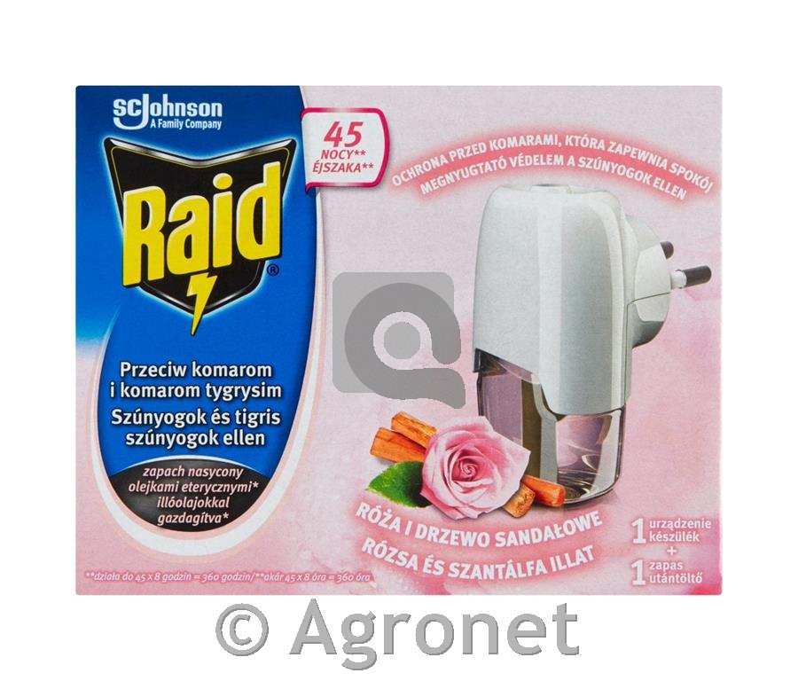 Raid električni aparat, tekoče polnilo