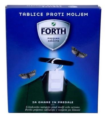 Forth tablice proti moljem