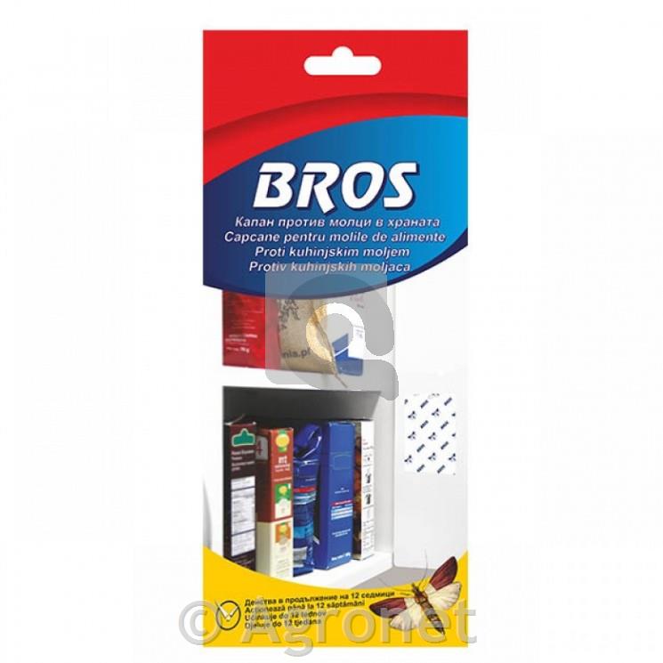 BROS lepilni trak proti kuhinjskim moljem 2 v 1