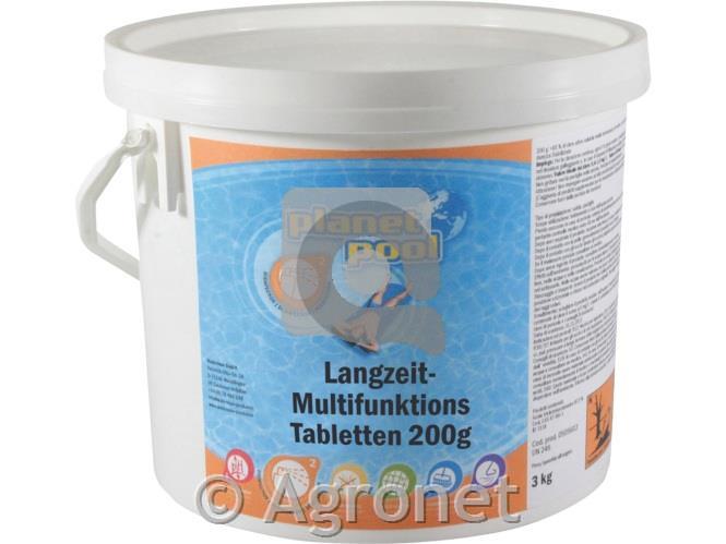 Multitab 3kg/200g-klorove tablete z algicidom in flokulantom
