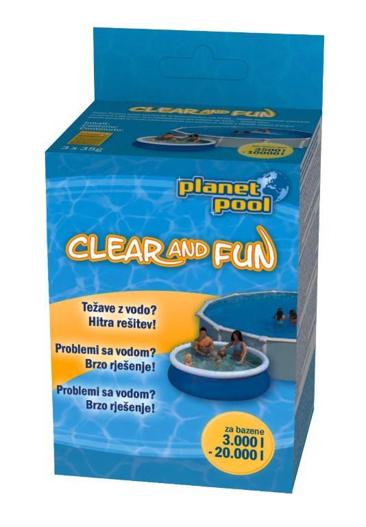 Clear and Fun sredstvo za sunkovito dezinfekcijo