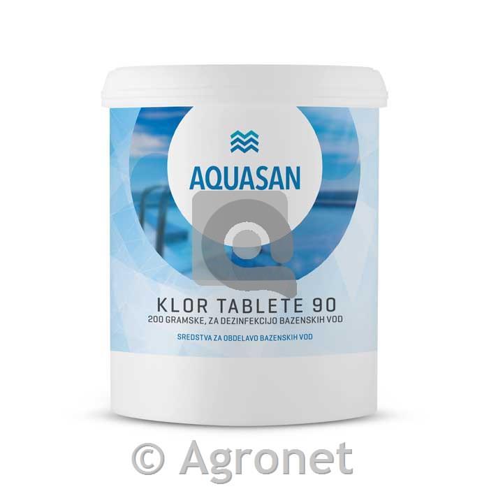 Aquasan klor tablete 90, 1 kg