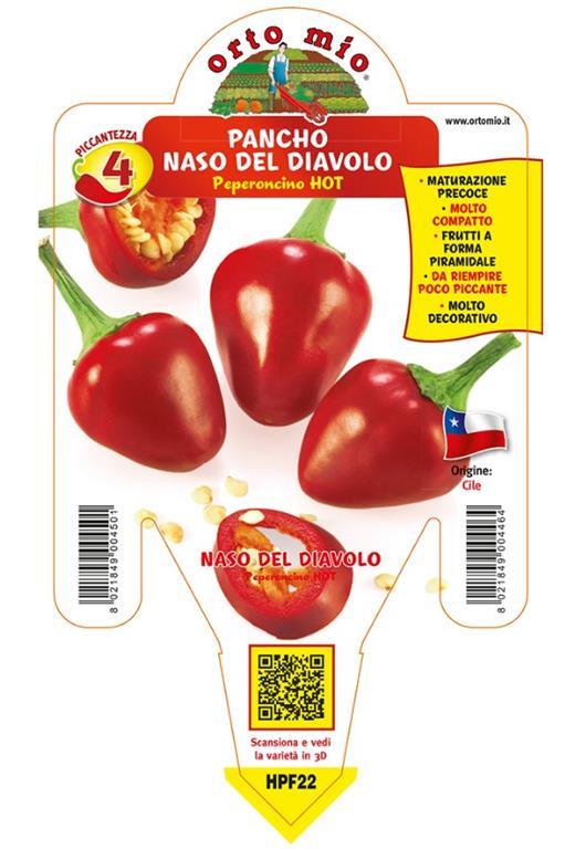 Čili Naso del diavolo Pancho, 1 kos
