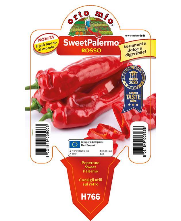 Paprika tribarvna Sweet Palermo F1, 1 kos
