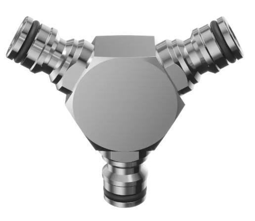 Trojni priključek za pipo (9607) METAL-JET Claber