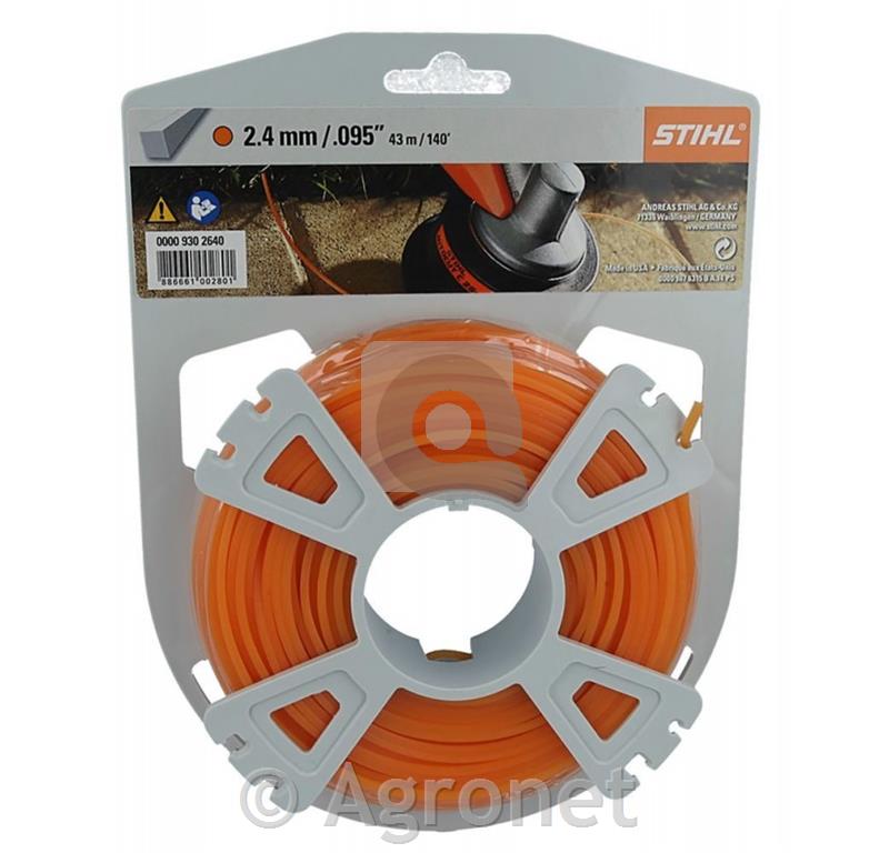 Nit kosilna kvadrat 2,4mm x 41m STIHL