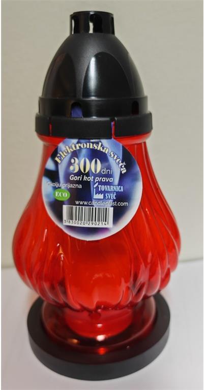 Elektronska sveča Plamen 300dni