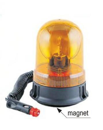 Svetilka rotacijska magnetna 12V