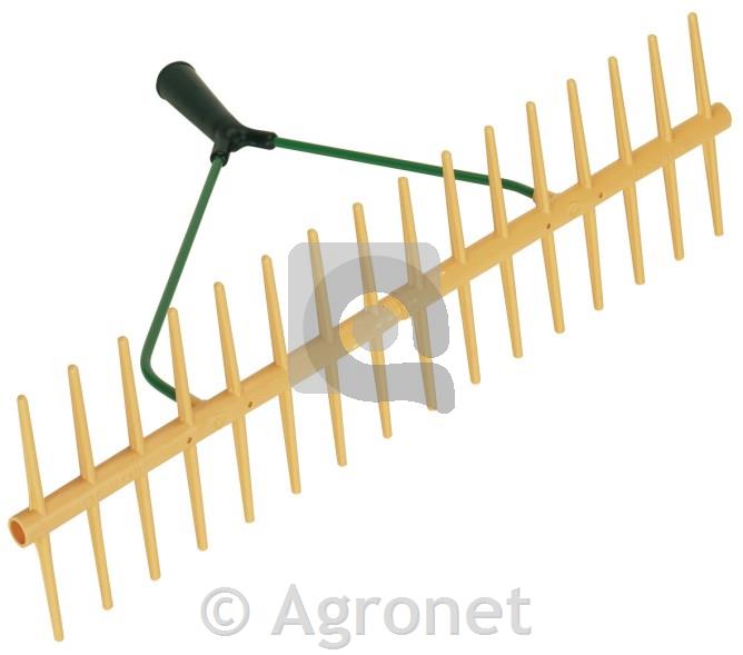 Plastične obojestranske grablje, 64cm