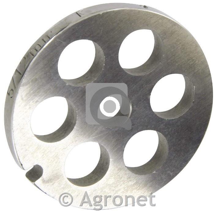 Samobrusilna plošča za mesoreznico inox št. 5/12mm