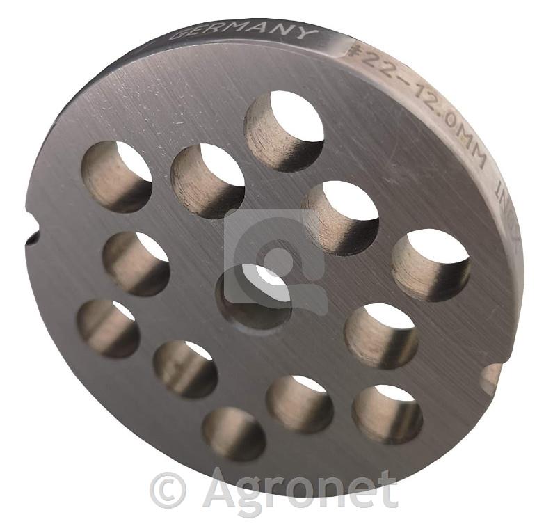 Ploščica za mesoreznico INOX 22/12