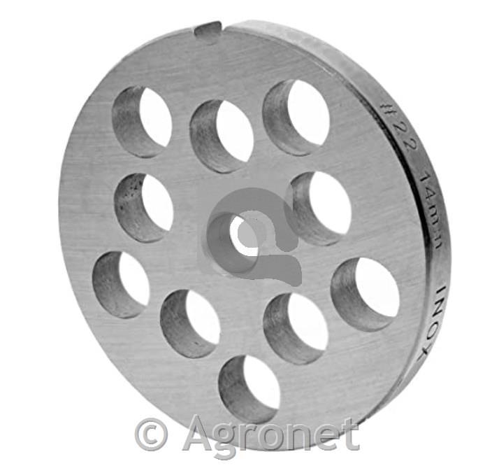 Ploščica za mesoreznico INOX 22/14