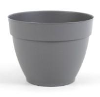 Lonec Melrose Esprit z vodno rezervo, 26 cm, siv