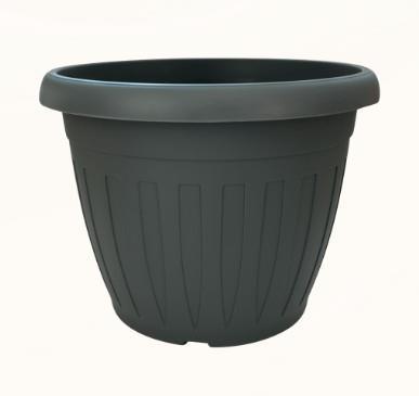 Lonec cvetlični 18 siva-antracit