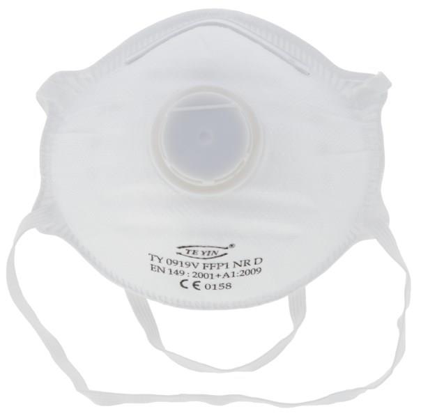Zaščitna maska FFP1 NR D z ventilom, 3 kos