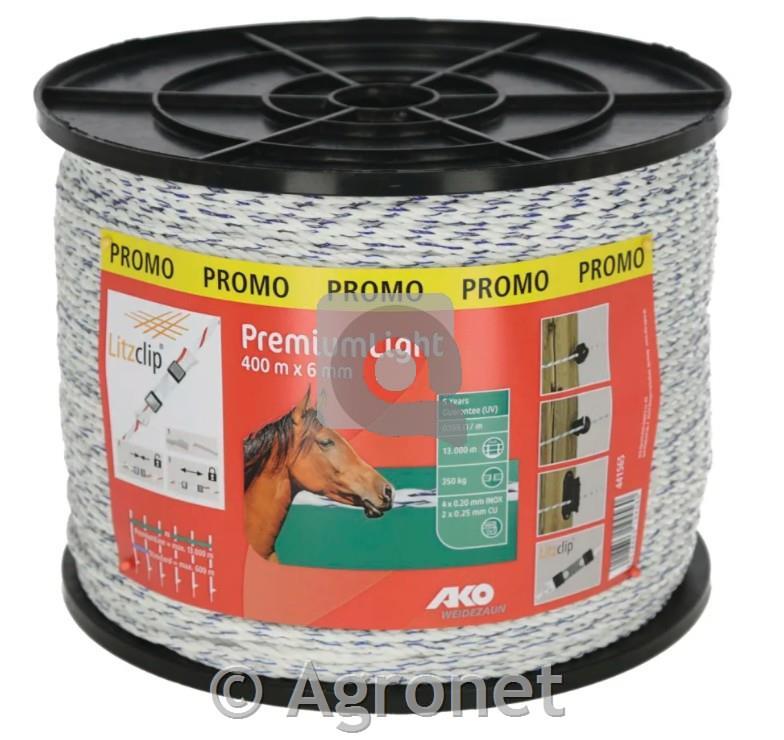 Vrv PremiumLight 6mm (350kg) 400m bela/modra