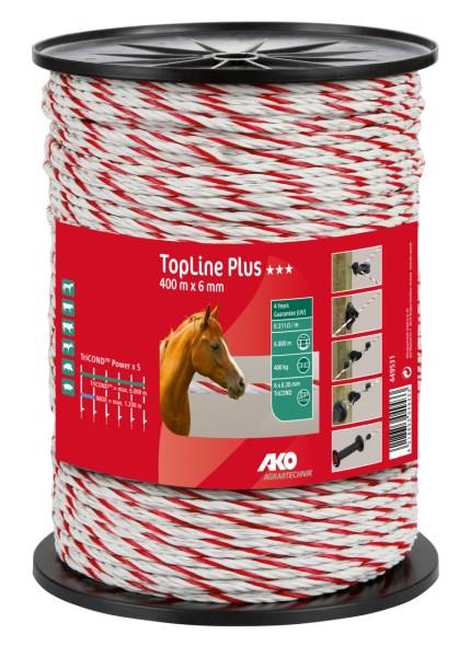 Vrv TopLine Plus crna 6mm (350kg) - 200m