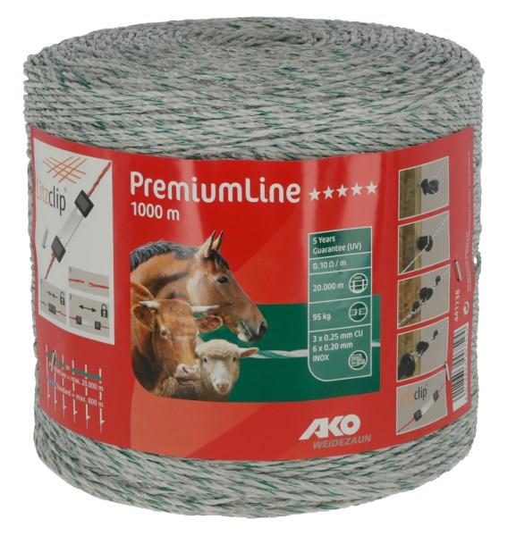 Žica PremiumLine zelena (95kg) 1.000m