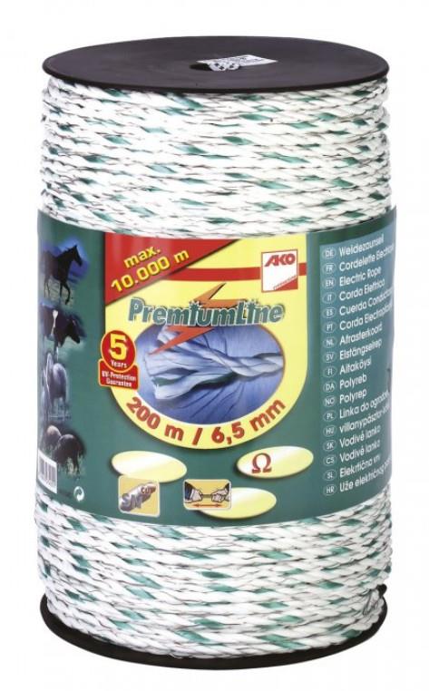 Vrv Premium 6,5mm (400kg) 200m zelena