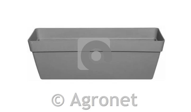 Korito melrose aqua 60cm (z vodno rezervo), siva