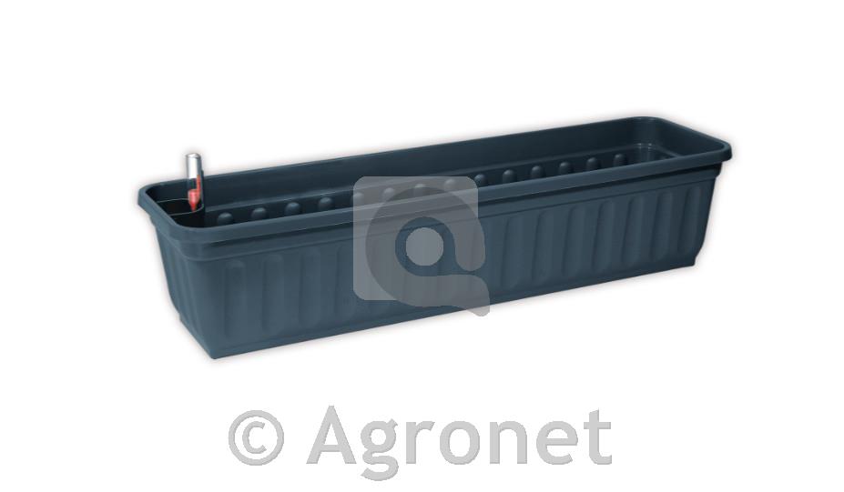 Korito z vodno rezervo 80cm, antracit