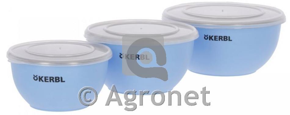 Set posod (550, 900, 1200ml) inox s tesnim pokrovom