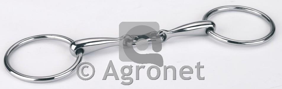 Brzda dvakrat lomljena inox 12,5cm