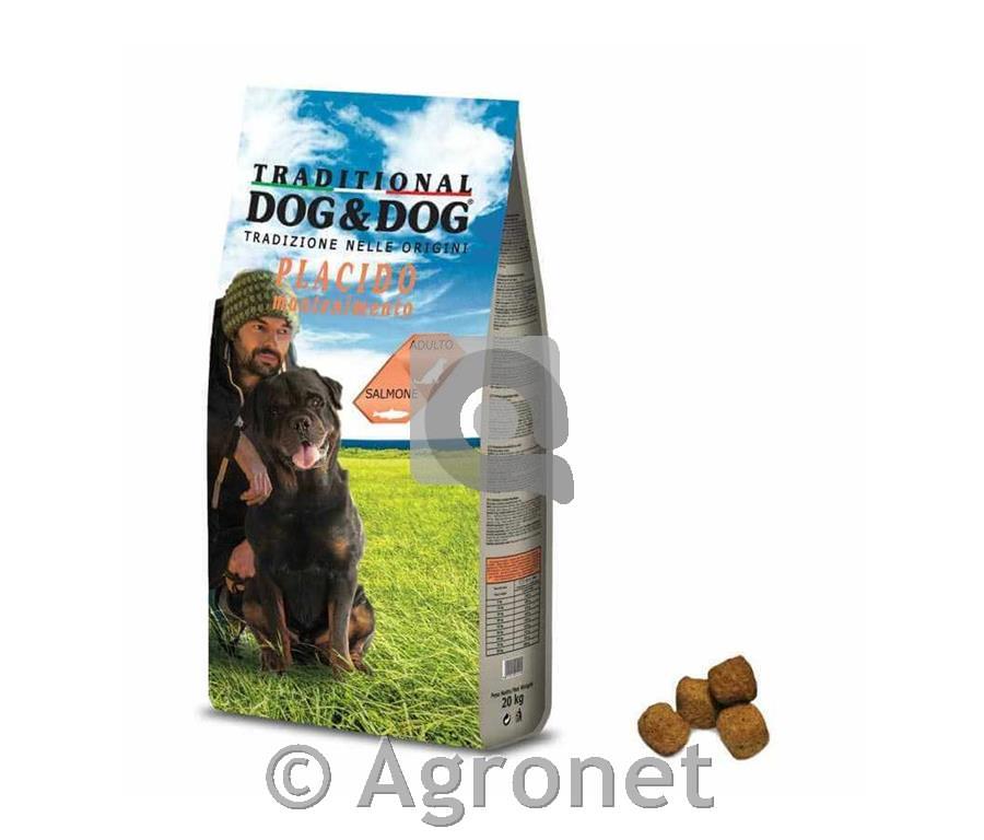 Hrana za pse Dog&Dog z lososom, 10 kg
