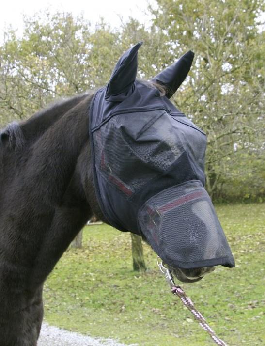 Ščit proti muham za nos in ušesa L