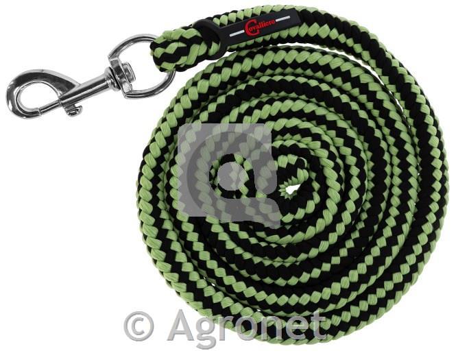 Povodec Hippo snap, 2m antracit/zelen