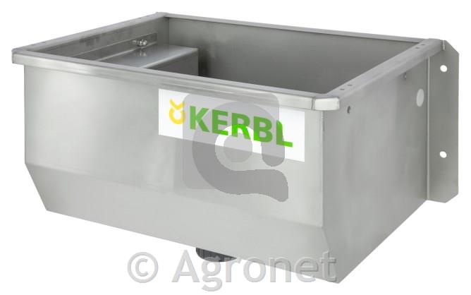 Napajalno korito ogrevano 50 × 40cm - inox