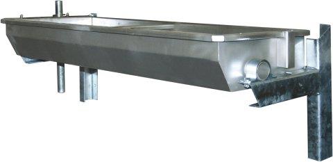 Napajalno korito stensko 1m inox