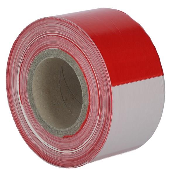 Trak za označevanje rdeč-bel 80mm x 500m