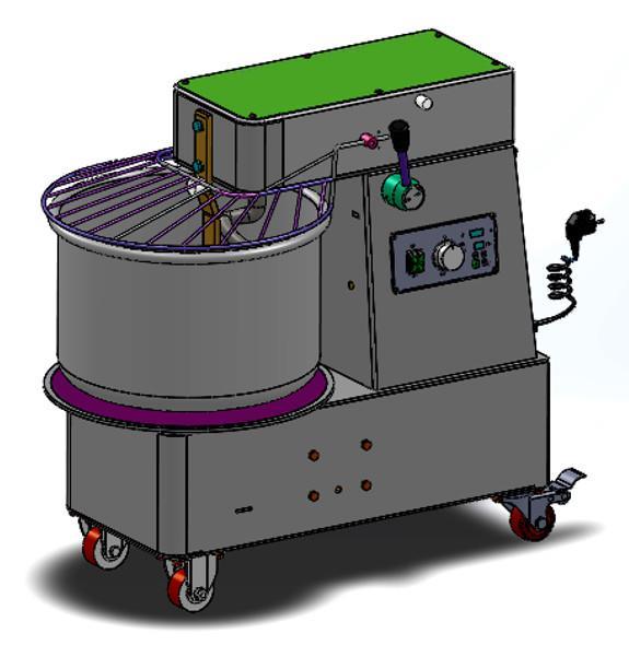 Mešalec motorni za testo HDM-20N