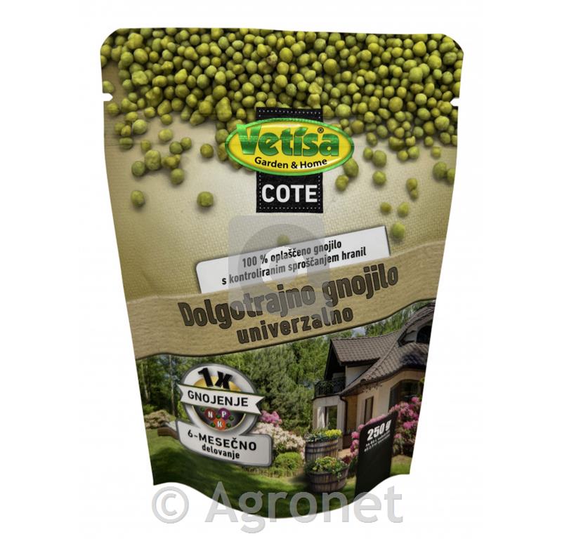 Vetisa Nutricote dolgoročno gnojilo 250 g