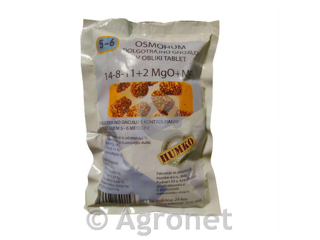 Gnojilne tablete Osmohum 14-8-11+2MgO+TE, 25 kos