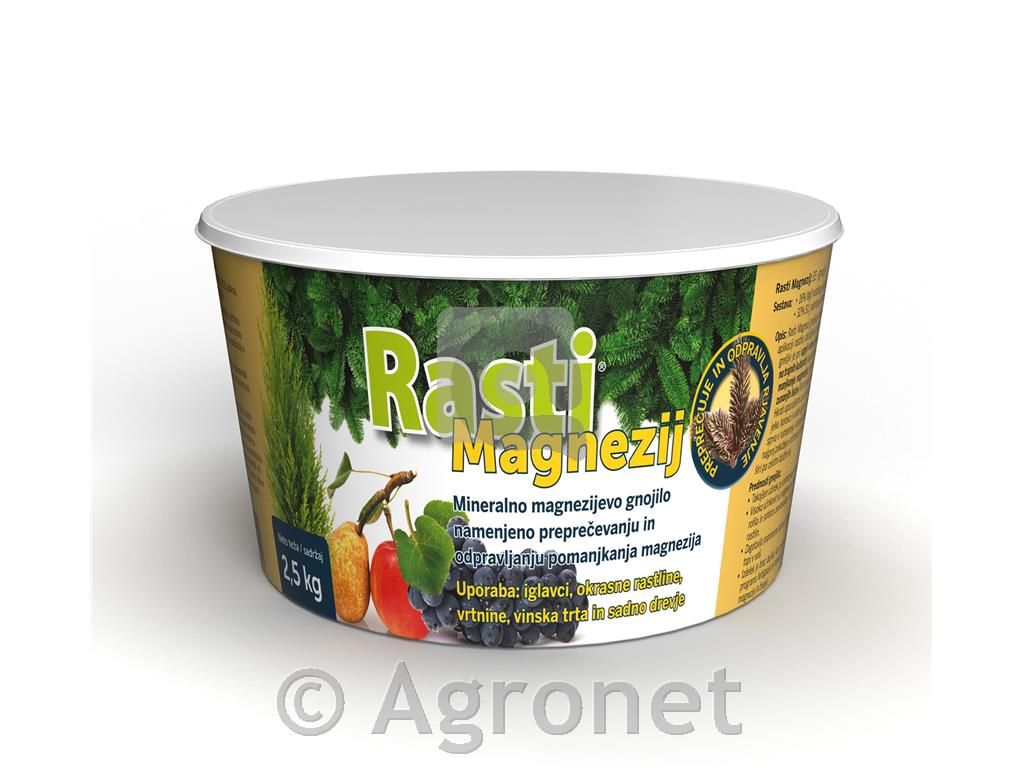 Rasti Magnezij 2,5kg