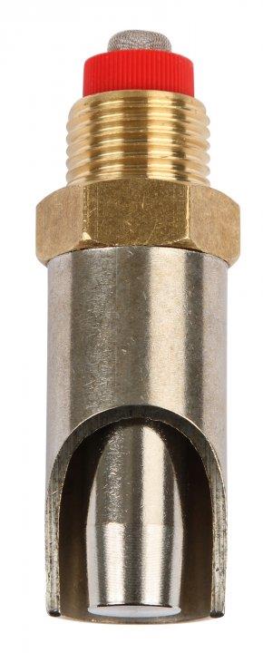 Sesalnik za prašice 3/4"-1/2" debel - med/inox
