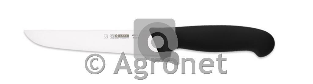 Mesarski nož Giesser 16 cm, črn