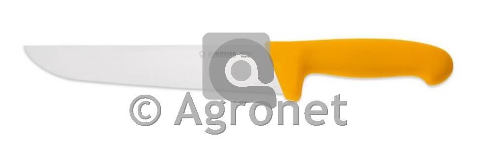 Mesarski nož Giesser 21 cm, rumen
