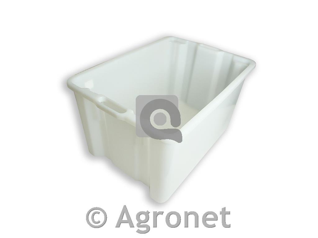 Zaboj zaprt 65L beli