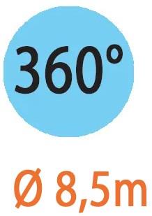 Mikro razpršilnik 5/1 nastavljivi impulzni 360°, Claber