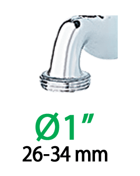 Priključek za pipo 3/4" - 1" Ergogrip Claber