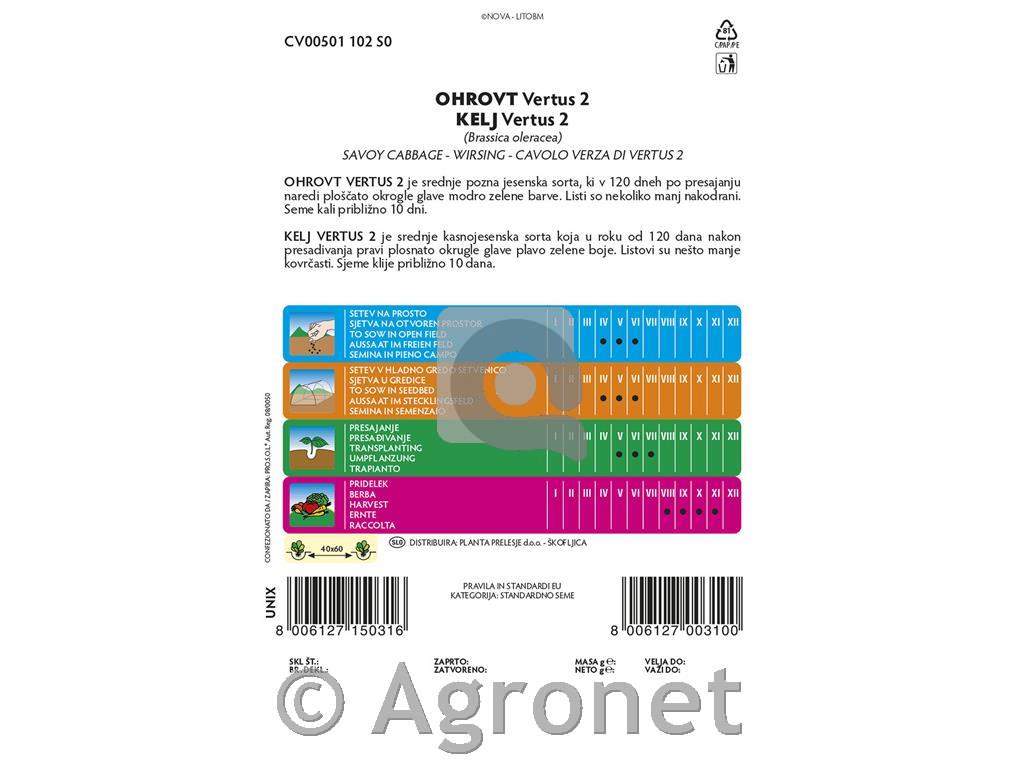 Ohrovt Vertus 2, 5 g