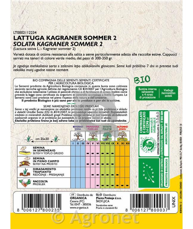 Solata EKO Estiva di Kagran 2, 7 g