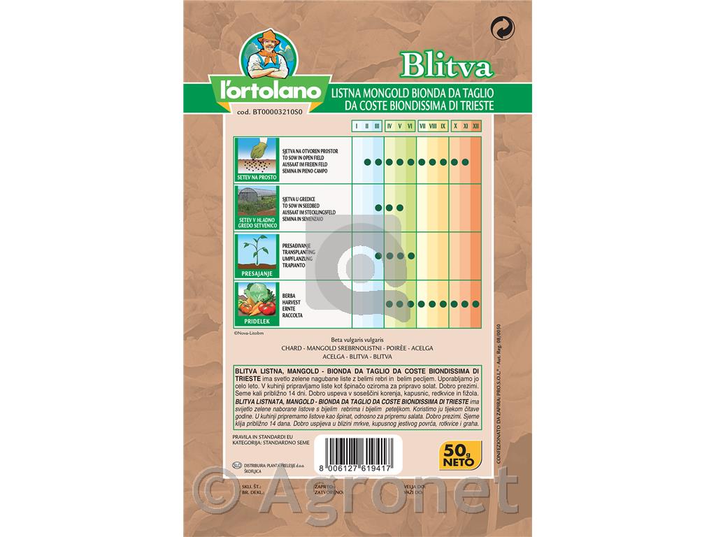 Blitva listna Verde de taglio 50 g
