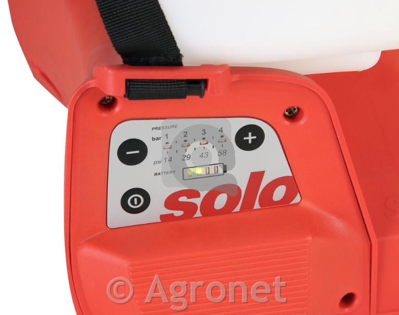 Baterijska škropilnica SOLO 442. 18V, 2.0Ah, 1-4bar, 16L