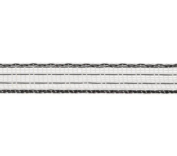 Trak TopLine 20mm bel/črn, 200m