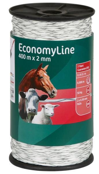 Žica Economy bela (50kg) - 400m